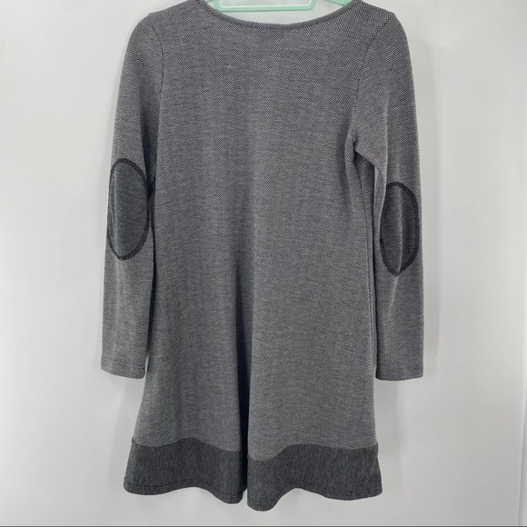 Anthropologie Puella Long Sleeve Elbow Patch Swing Dress - Picture 3 of 3